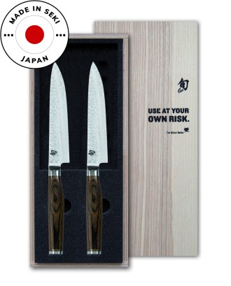 KAI Set 2 cutite de friptura, Shun Premier Tim Malzer